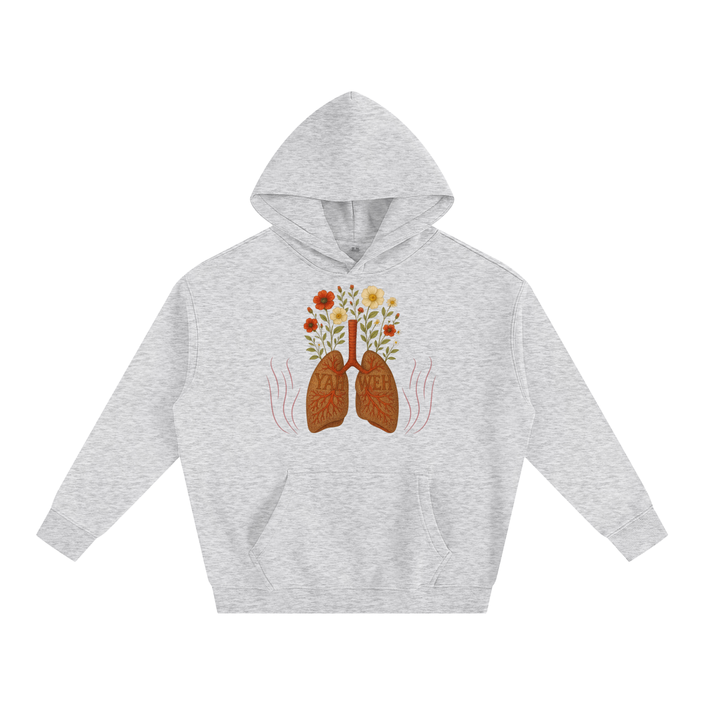 YAHWEH Oversize Fleeced Hoodie