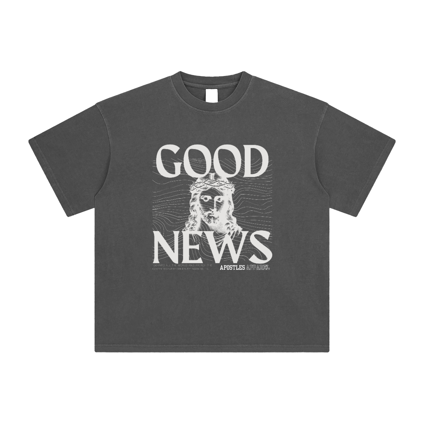 Good News Enzyme Washed T-Shirt