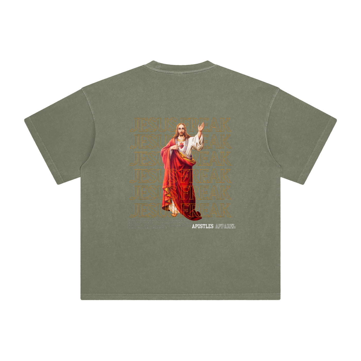 Jesus Freak Enzyme Washed T-Shirt