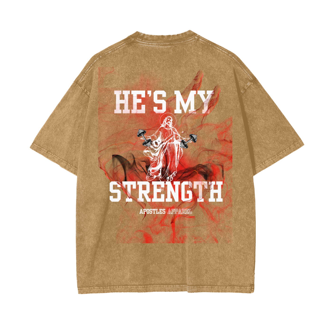 My Strength Oversize Snow Washed T-Shirt