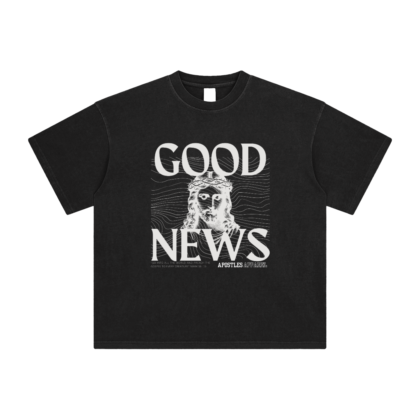Good News Enzyme Washed T-Shirt