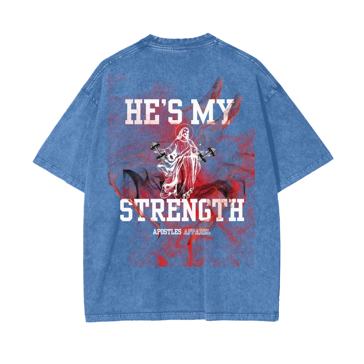 My Strength Oversize Snow Washed T-Shirt