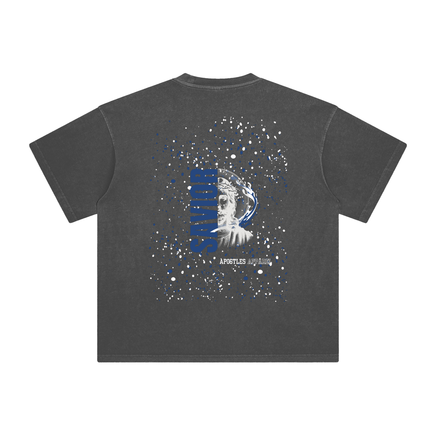Blue Savior Enzyme Washed T-Shirt