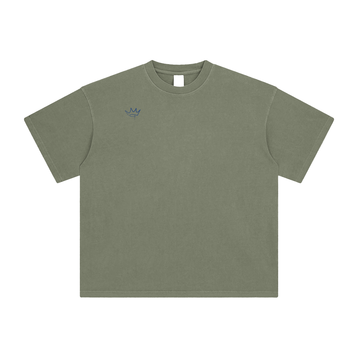 Blue Savior Enzyme Washed T-Shirt