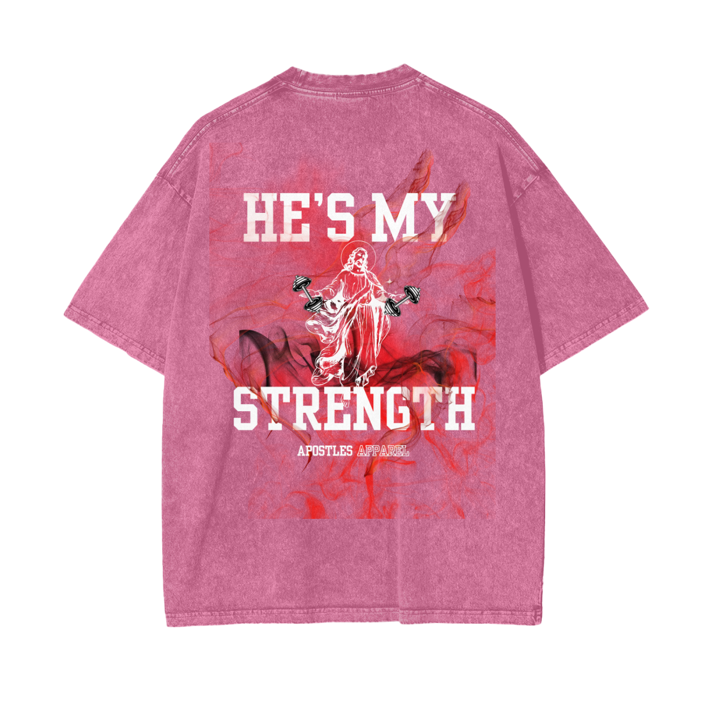 My Strength Oversize Snow Washed T-Shirt