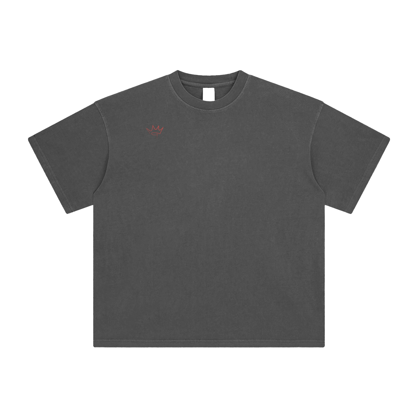 Red Savior Enzyme Washed T-Shirt