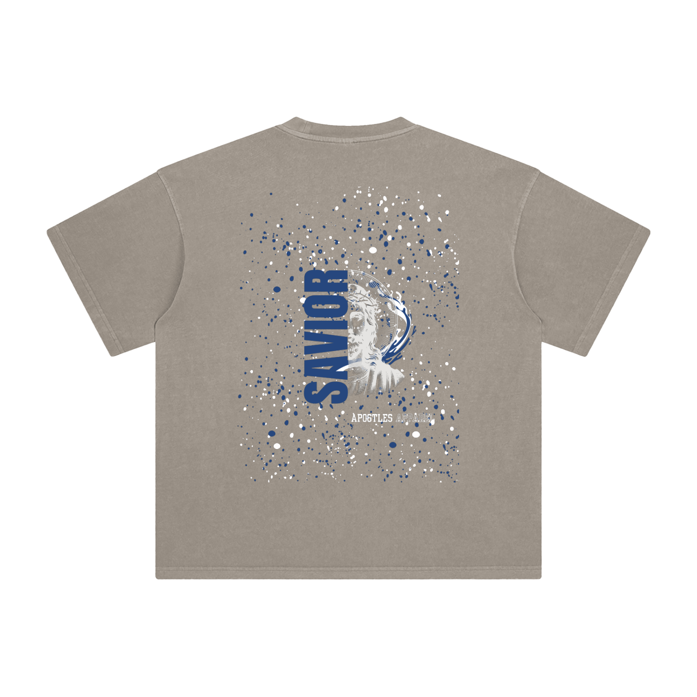 Blue Savior Enzyme Washed T-Shirt
