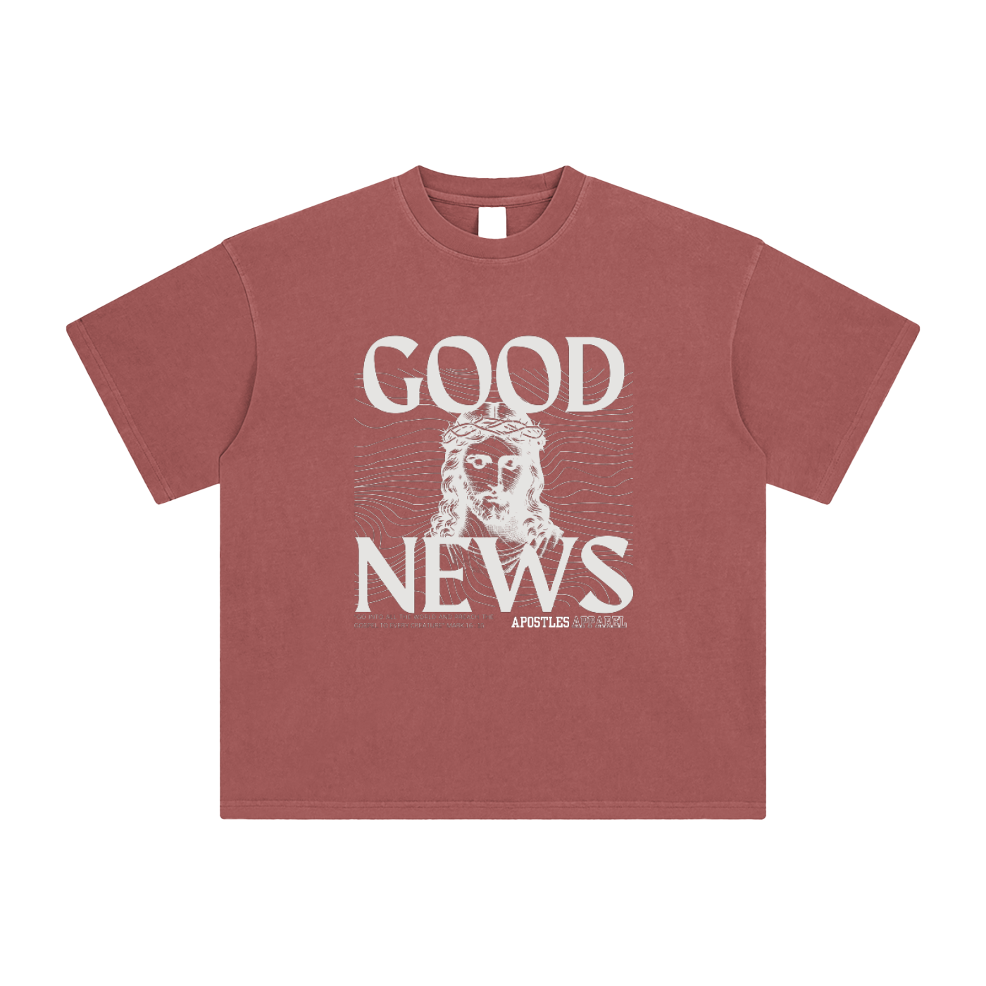Good News Enzyme Washed T-Shirt
