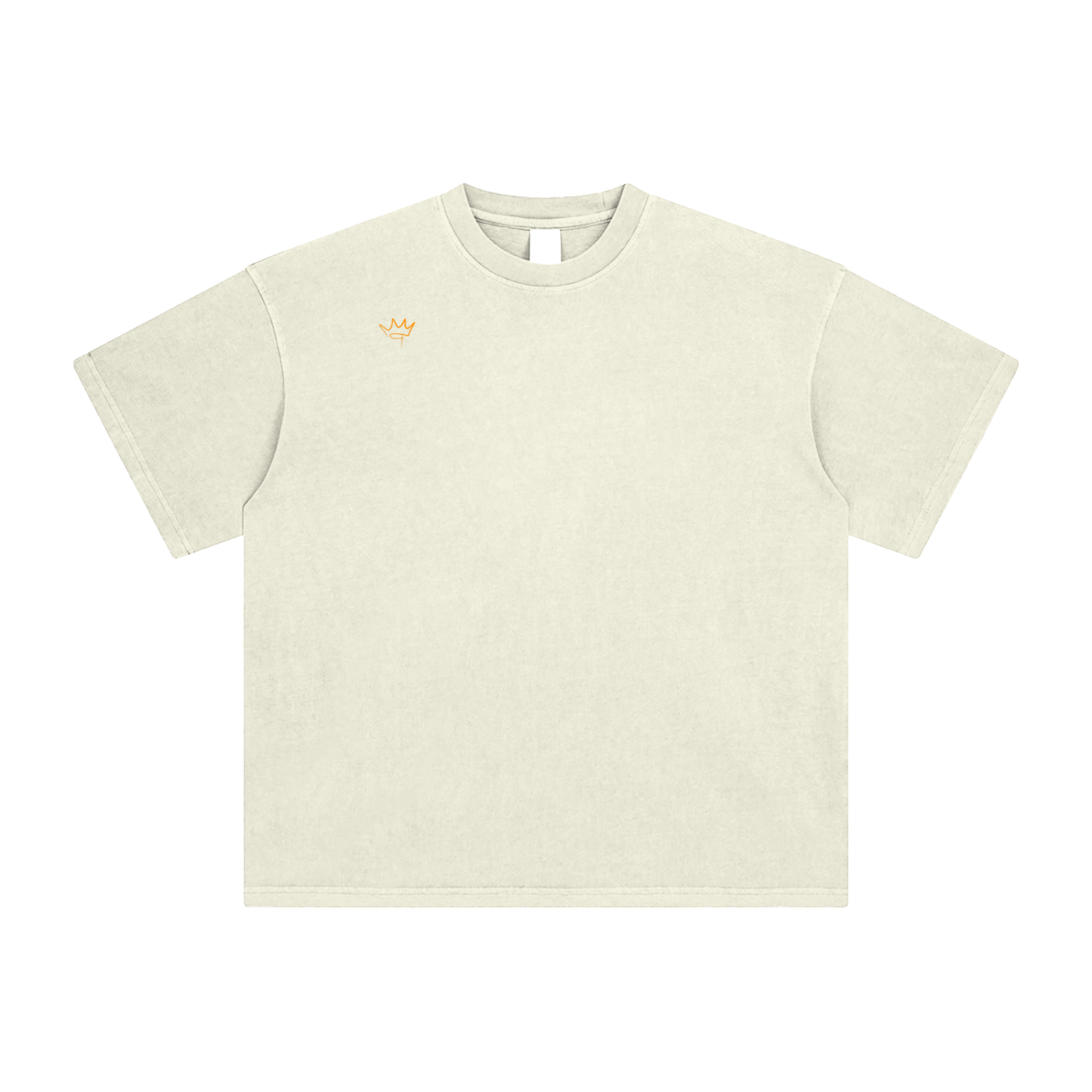Orange Savior Enzyme Washed T-Shirt