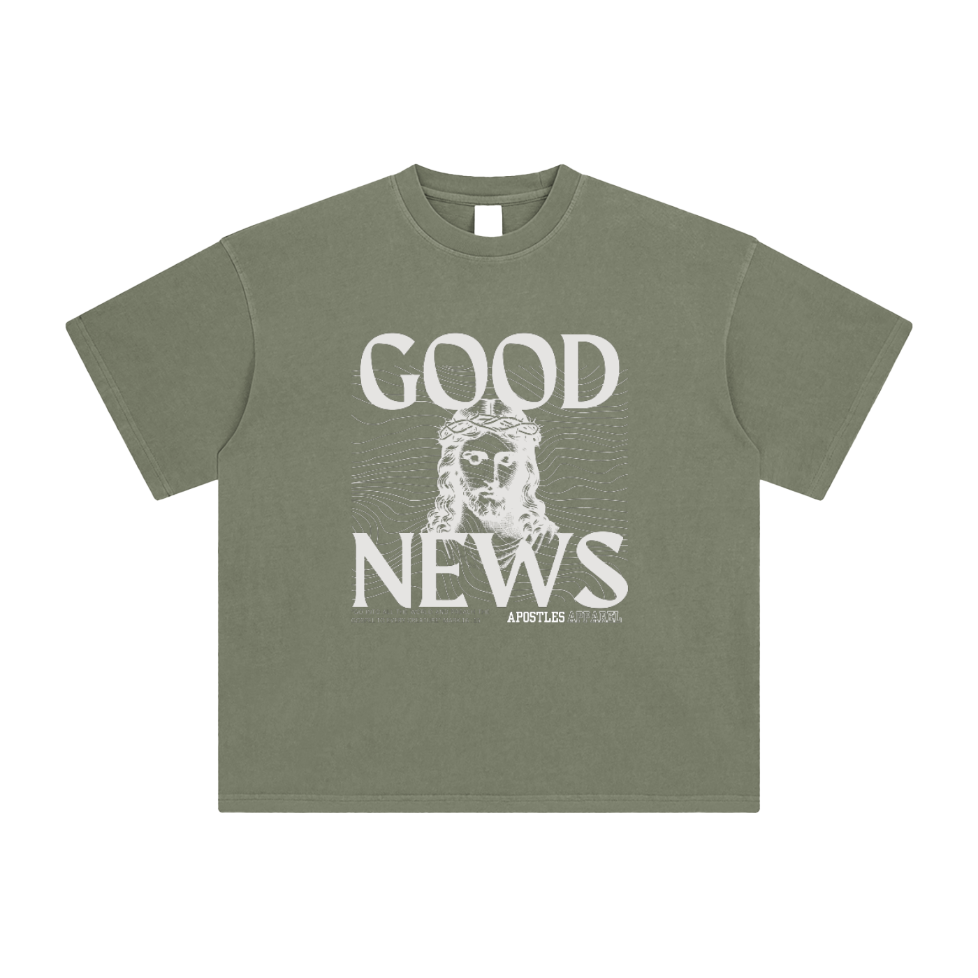 Enzyme Washed T-Shirt