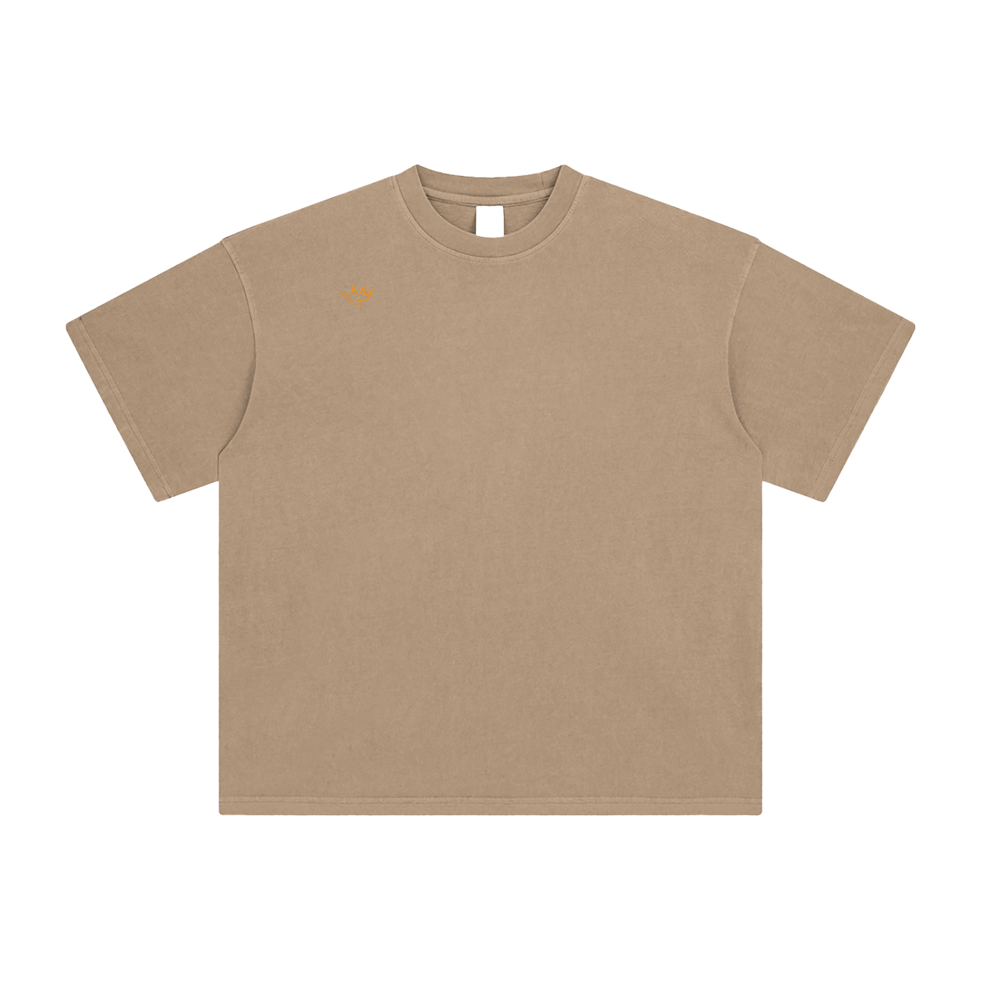Orange Savior Enzyme Washed T-Shirt