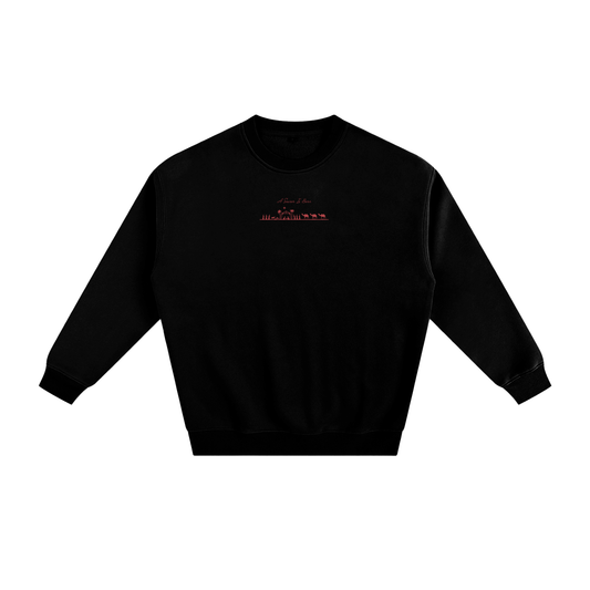 Red "A Savior Is Born" Limited Edition Christmas Sweatshirt