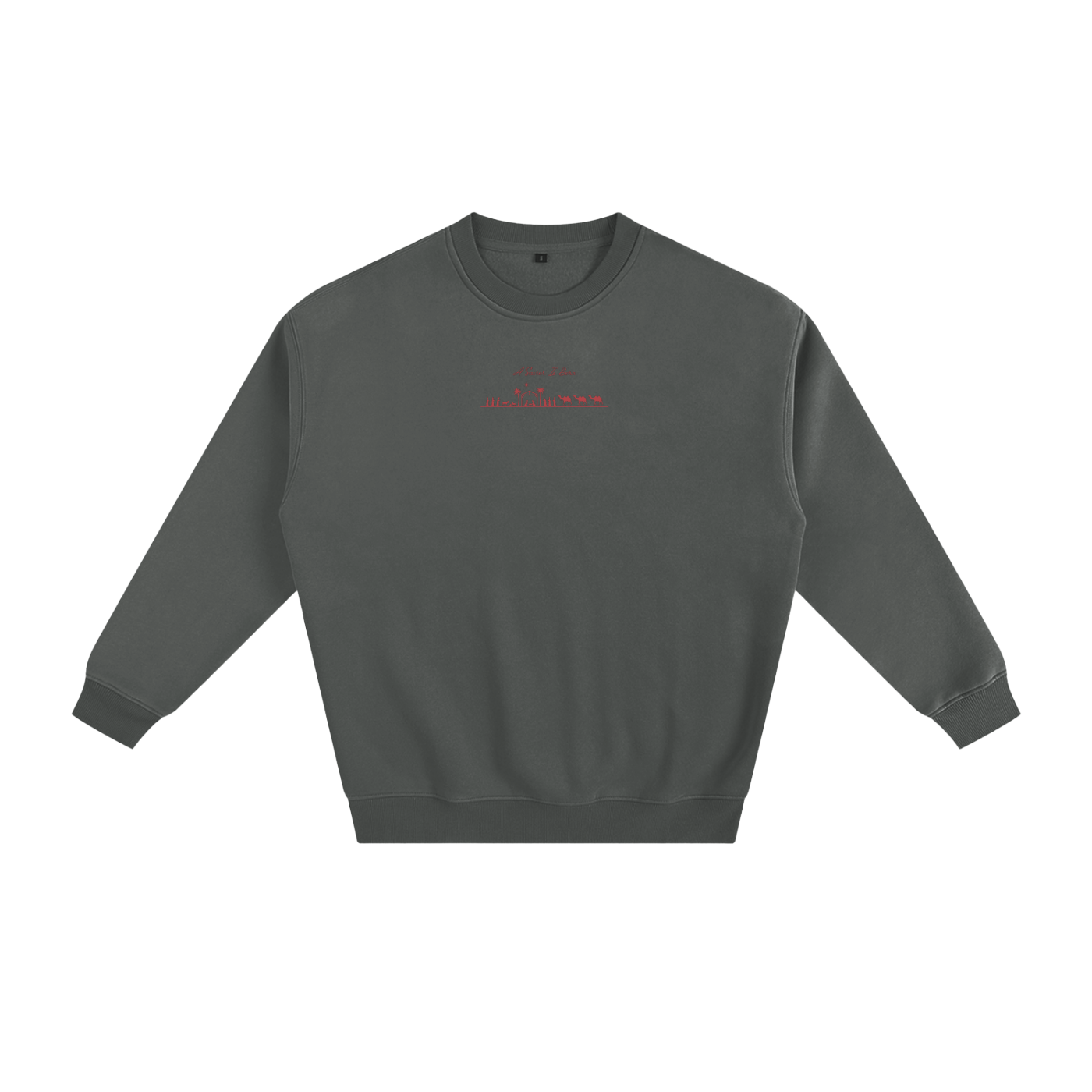 Red "A Savior Is Born" Limited Edition Christmas Sweatshirt