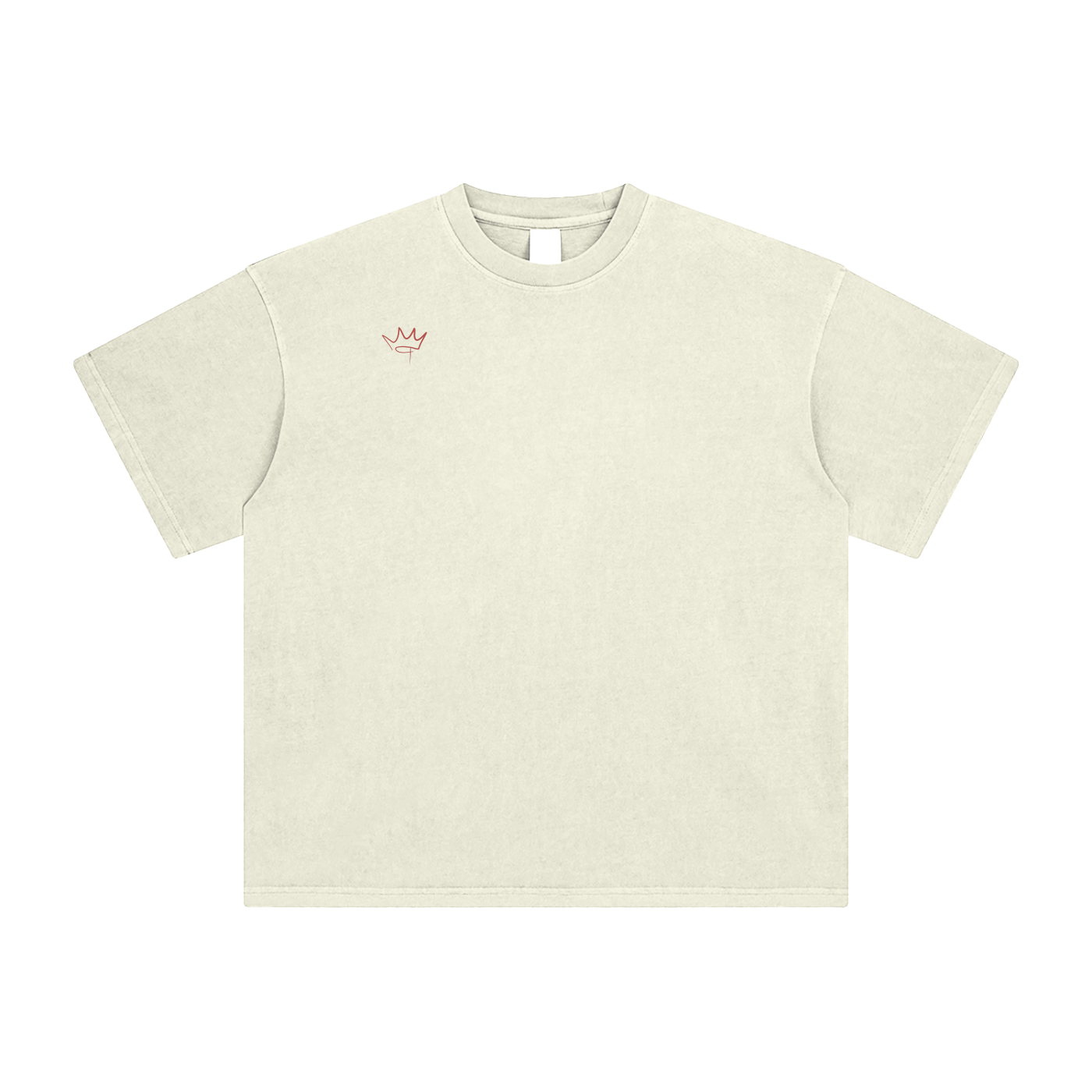Red Savior Enzyme Washed T-Shirt