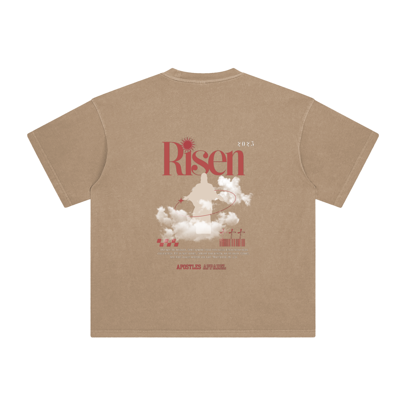 Risen 2025 Enzyme Washed T-Shirt