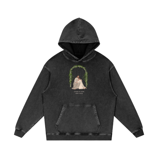Charlie Kirk Memorial Hoodie