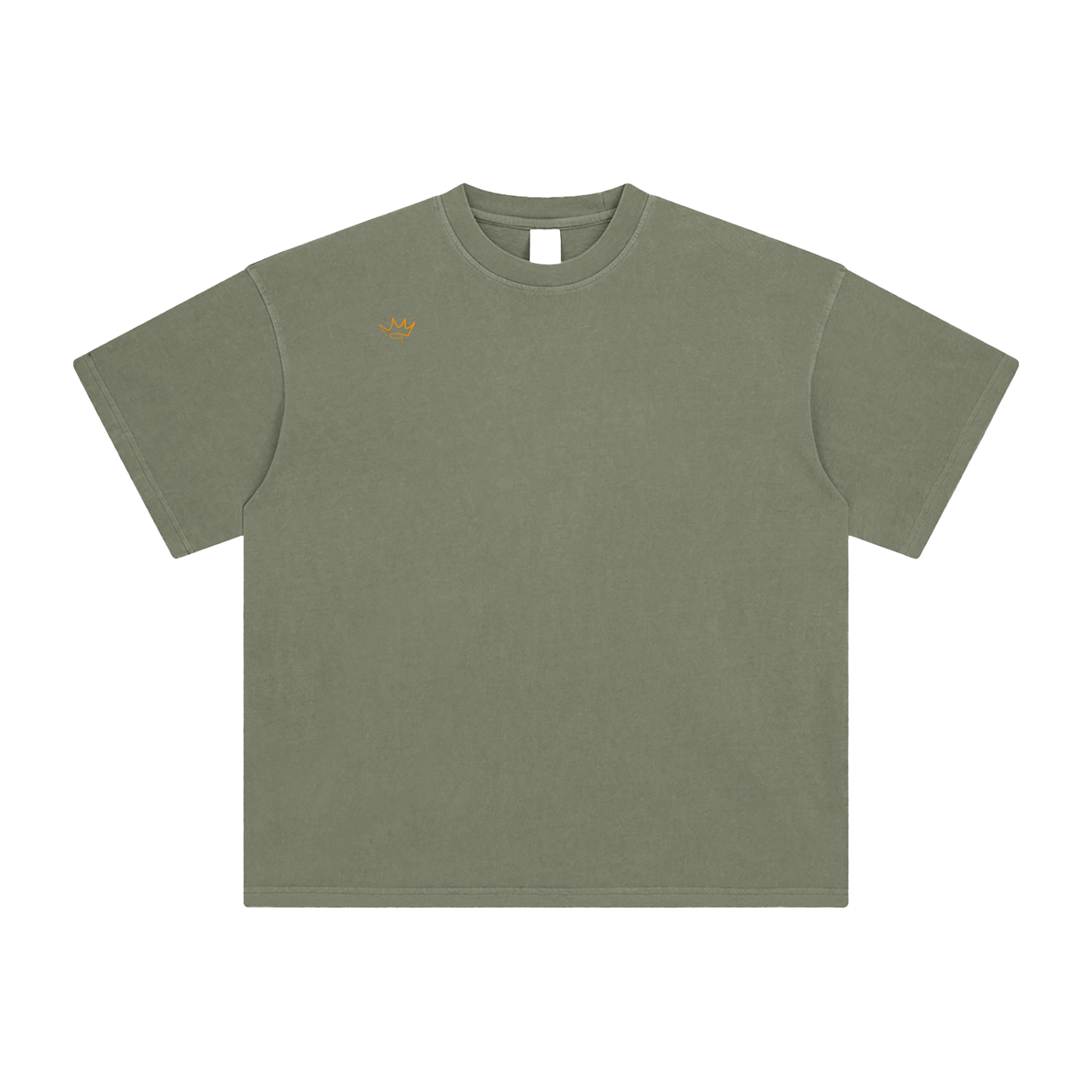Orange Savior Enzyme Washed T-Shirt
