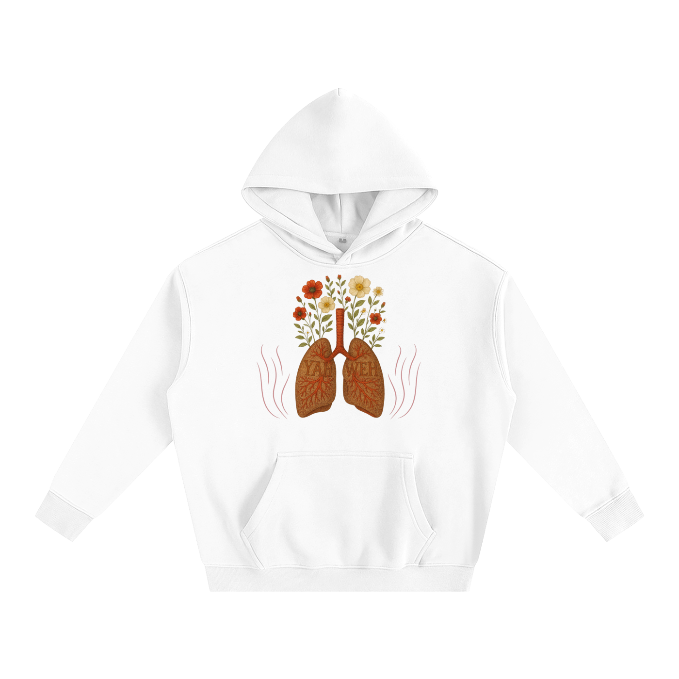 YAHWEH Oversize Fleeced Hoodie