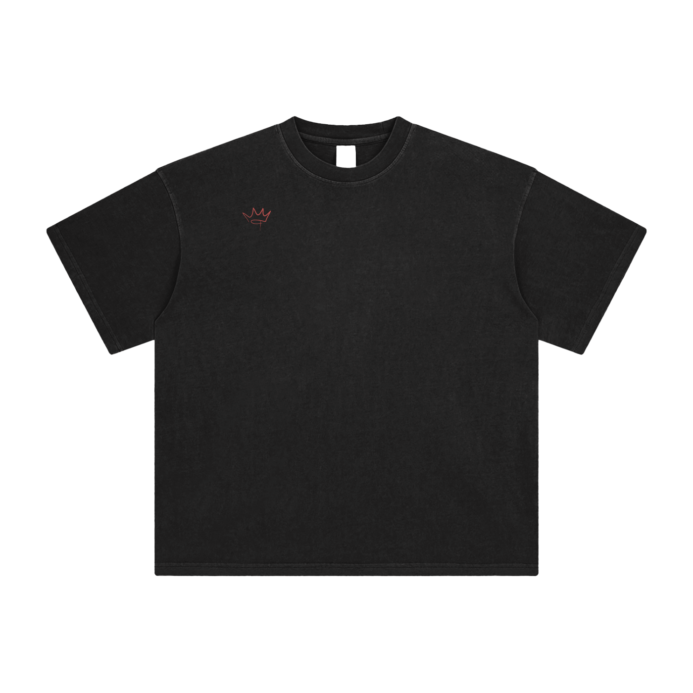 Red Savior Enzyme Washed T-Shirt