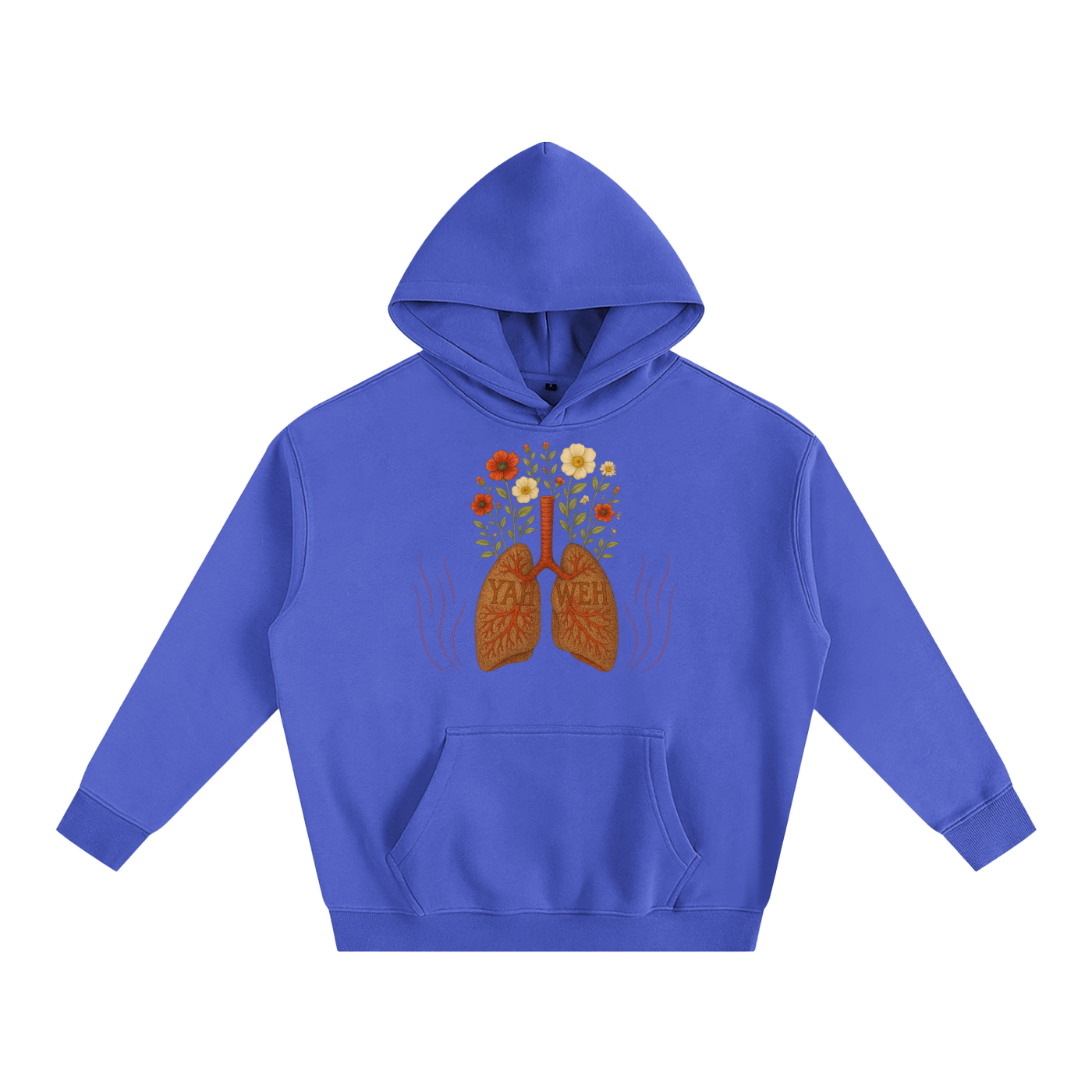 YAHWEH Oversize Fleeced Hoodie