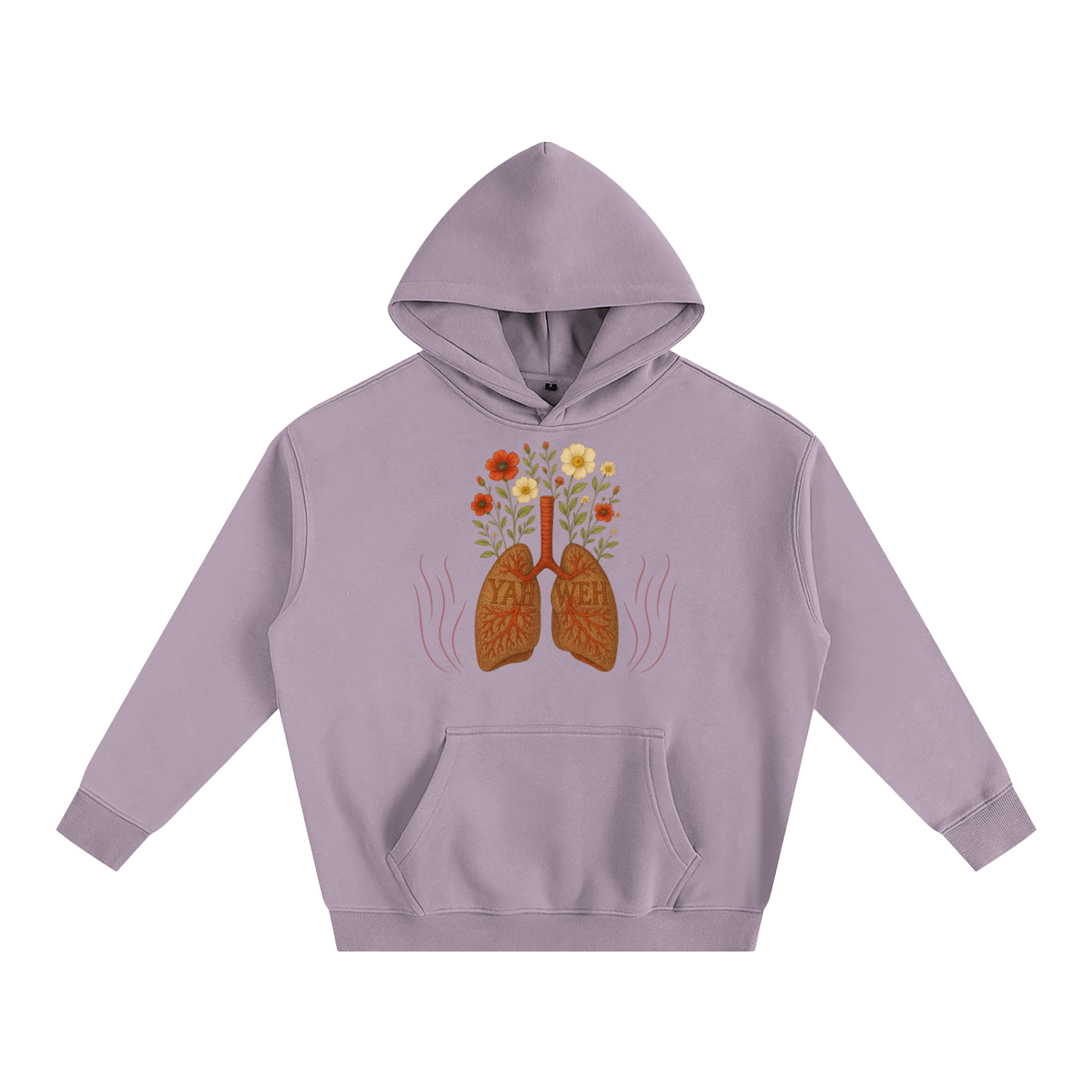 YAHWEH Oversize Fleeced Hoodie