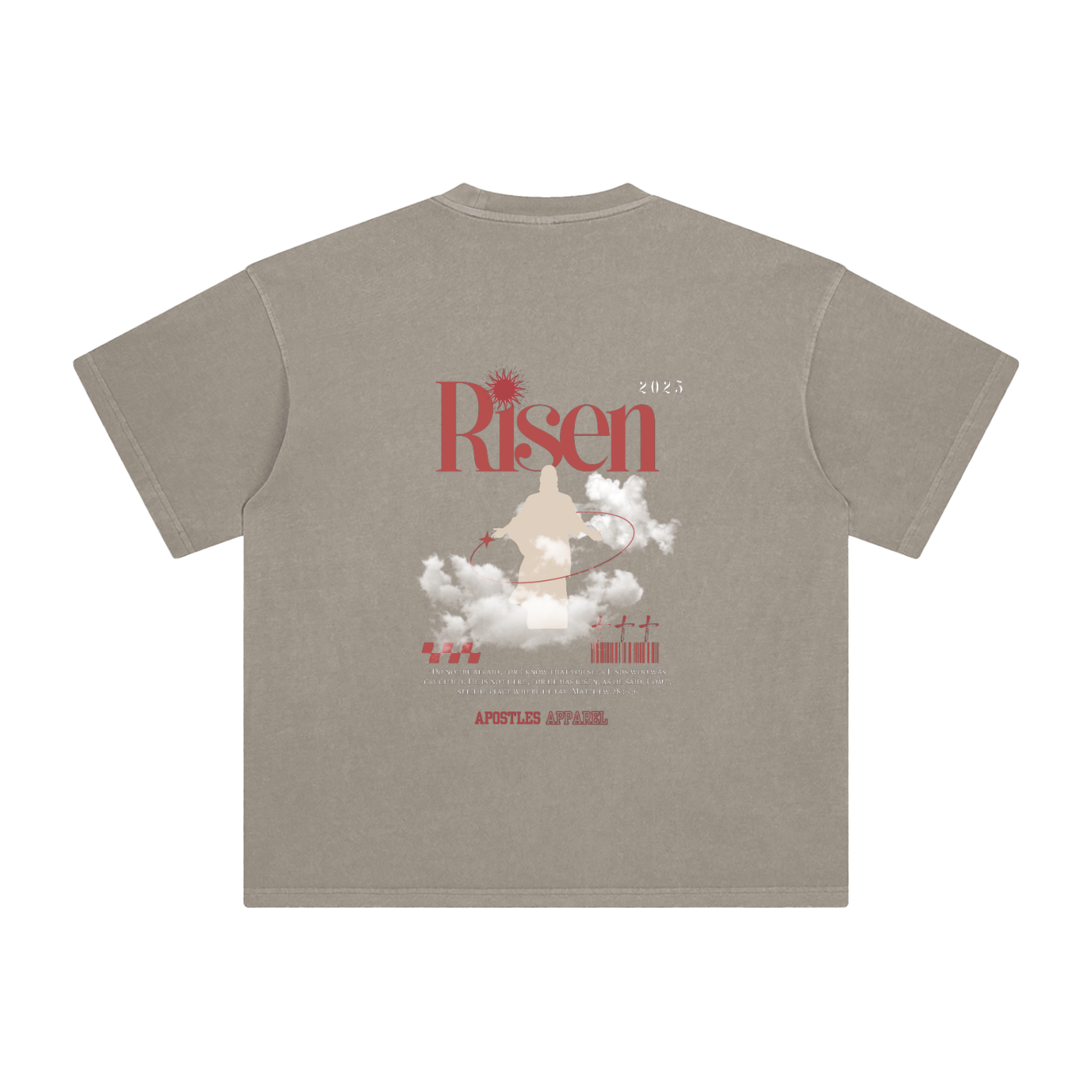 Risen 2025 Enzyme Washed T-Shirt
