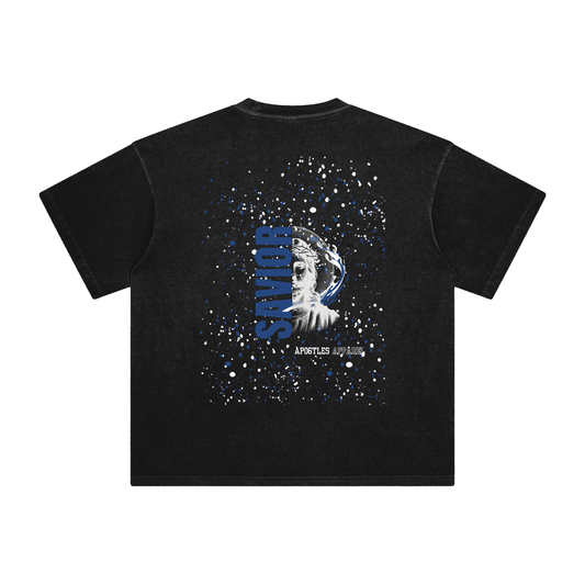 Blue Savior Enzyme Washed T-Shirt