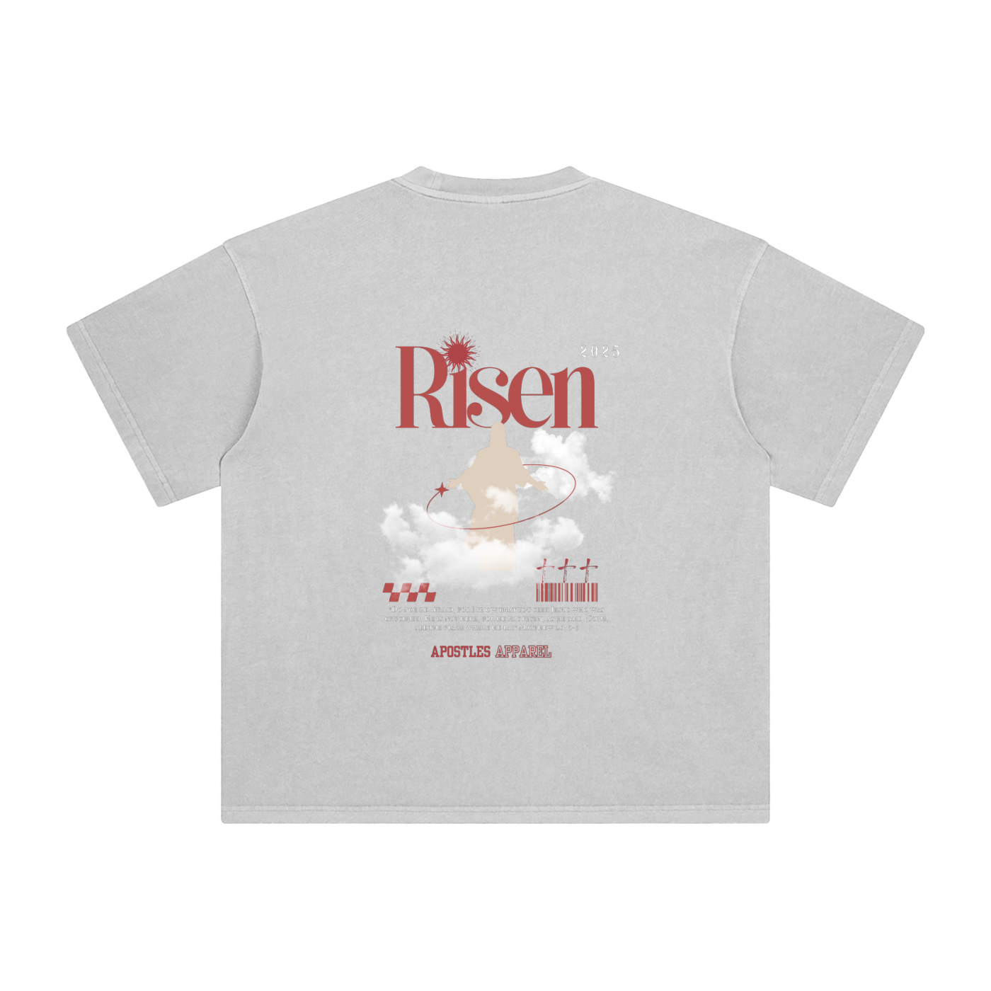 Risen 2025 Enzyme Washed T-Shirt