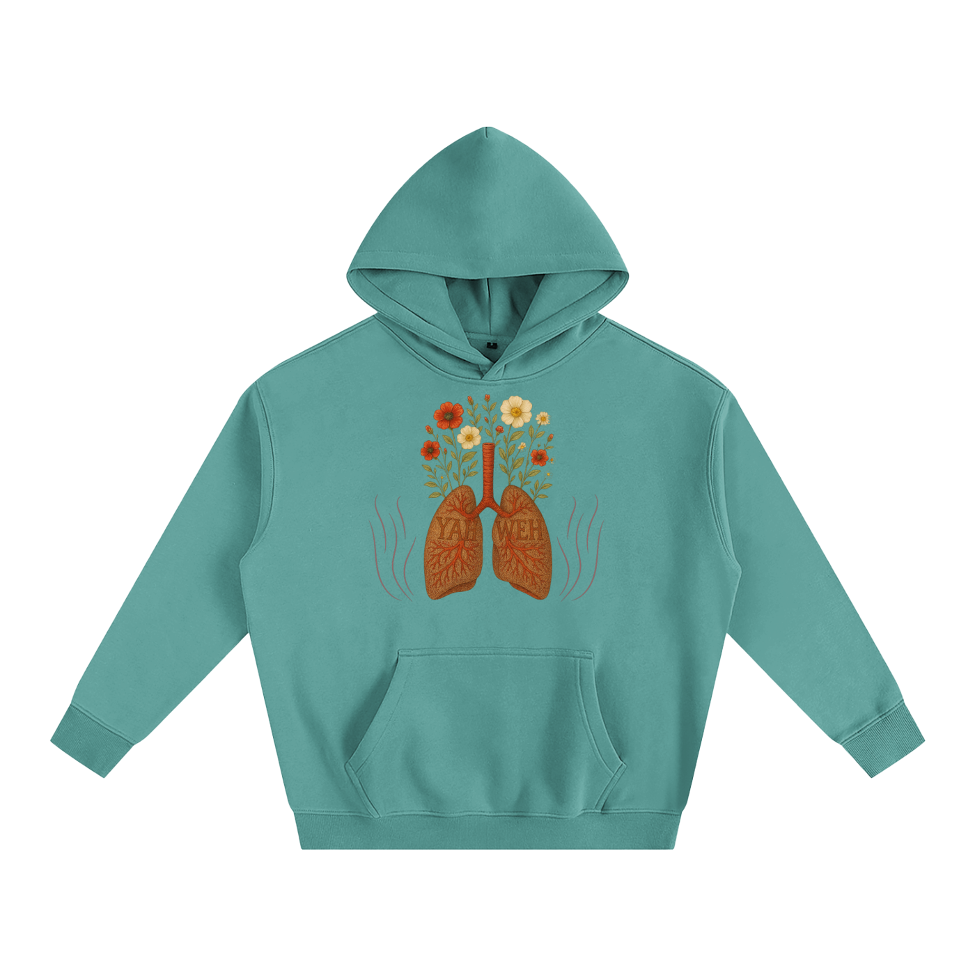 YAHWEH Oversize Fleeced Hoodie