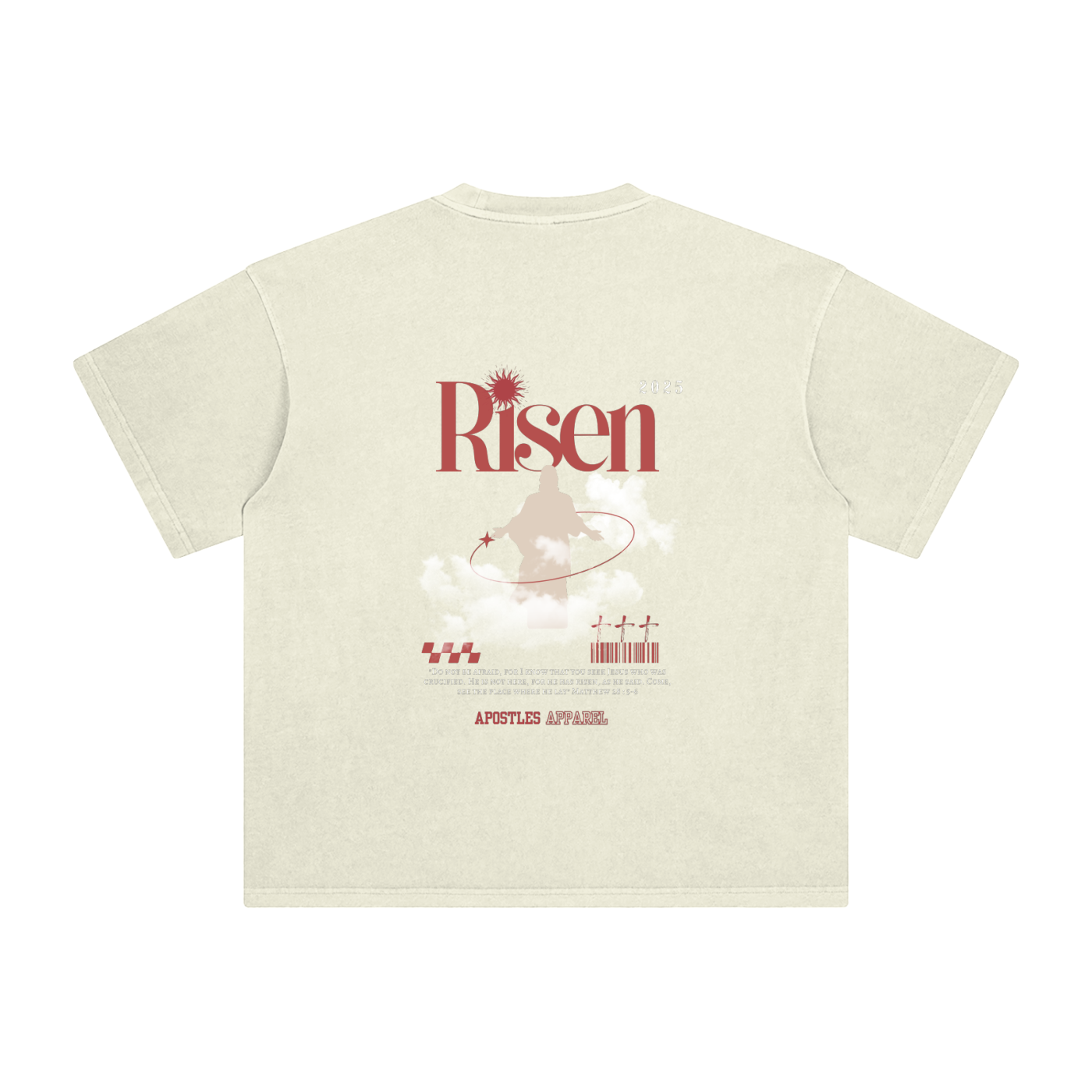 Risen 2025 Enzyme Washed T-Shirt