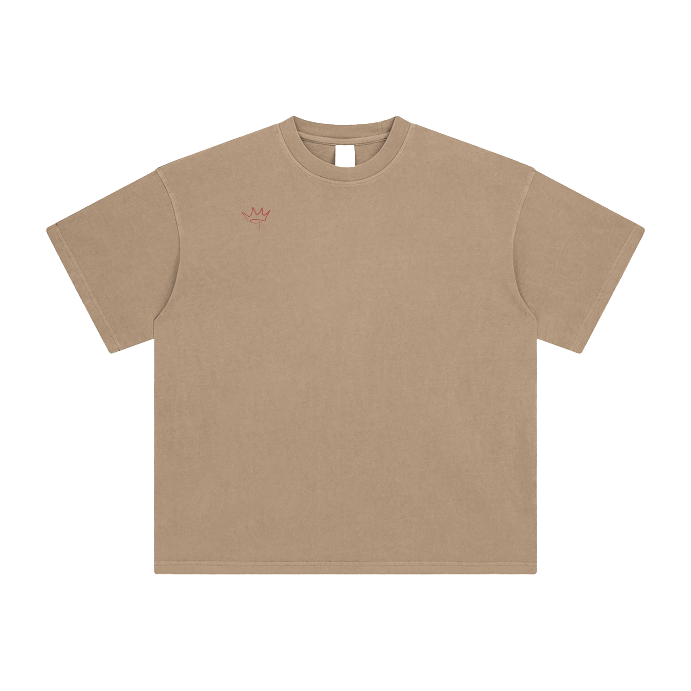 Red Savior Enzyme Washed T-Shirt
