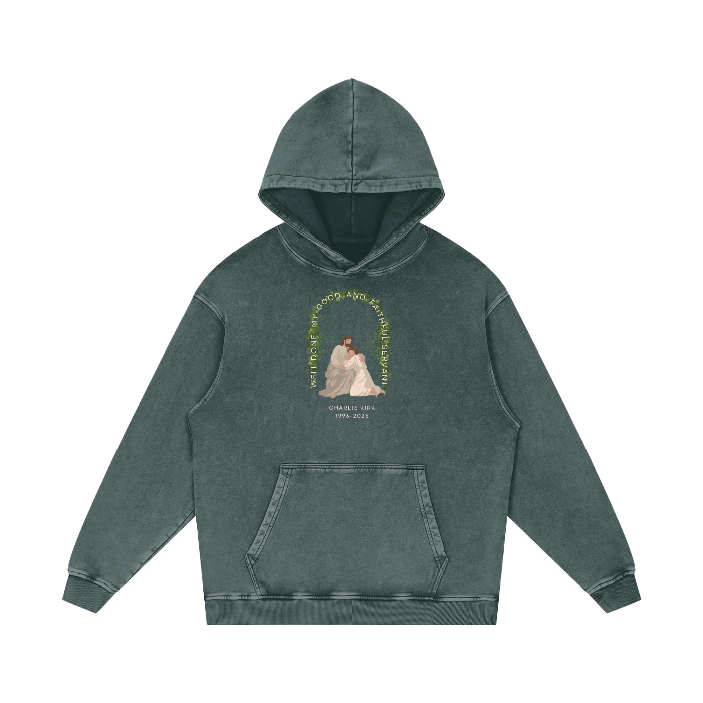 Charlie Kirk Memorial Hoodie