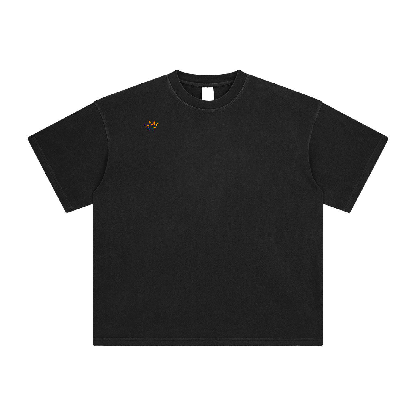 Orange Savior Enzyme Washed T-Shirt